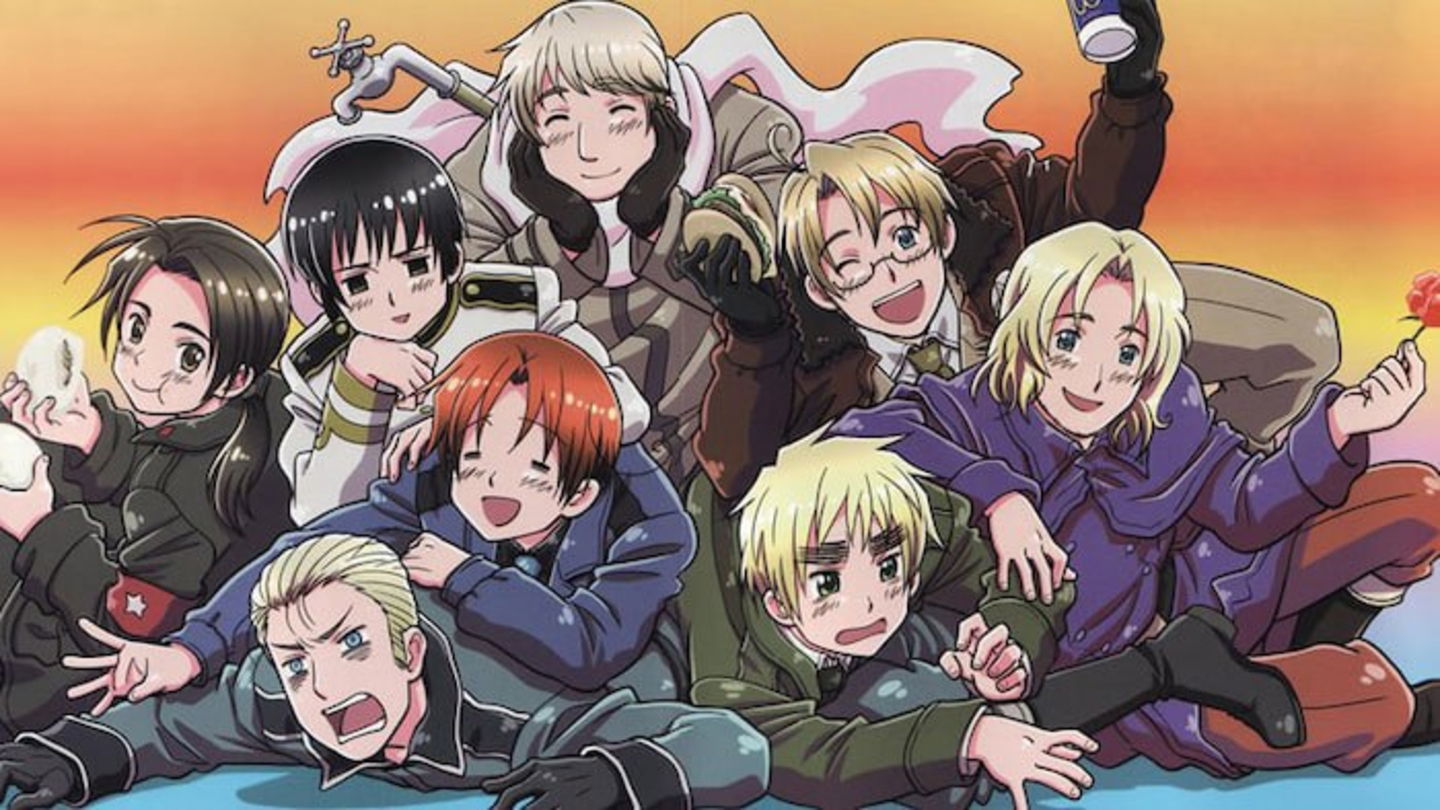 Hetalia: Axis Powers, un repaso de los acontecimientos de la Primera y Segunda Guerra Mundial desde una perspectiva un poco diferente