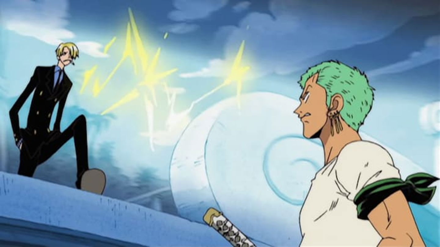 ZORO Y SANJI Están Equilibrados #anime #onepiece #zoro #sanji