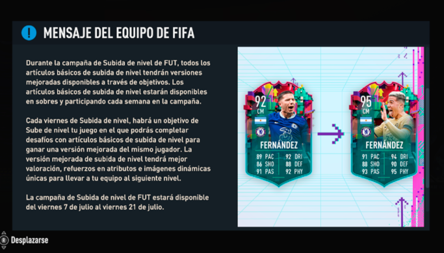 Los Level Up Llegan A Fifa 23 Ultimate Team