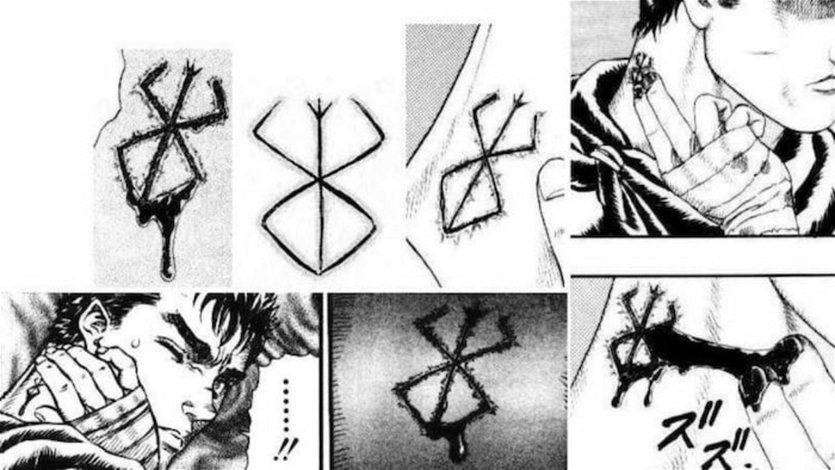 2. "Berserk Sacrifice Symbol Tattoo" design - wide 8