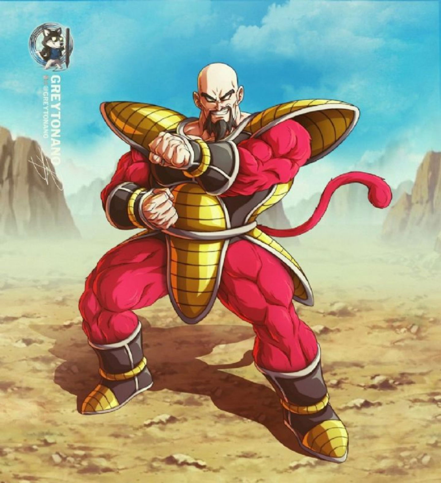 Arcade de Dragon Ball mostra visual de Nappa como Super Sayajin