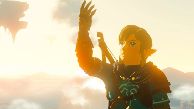 Este jugador de Zelda: Tears of the Kingdom crea un impresionante vehículo a partir de un puente