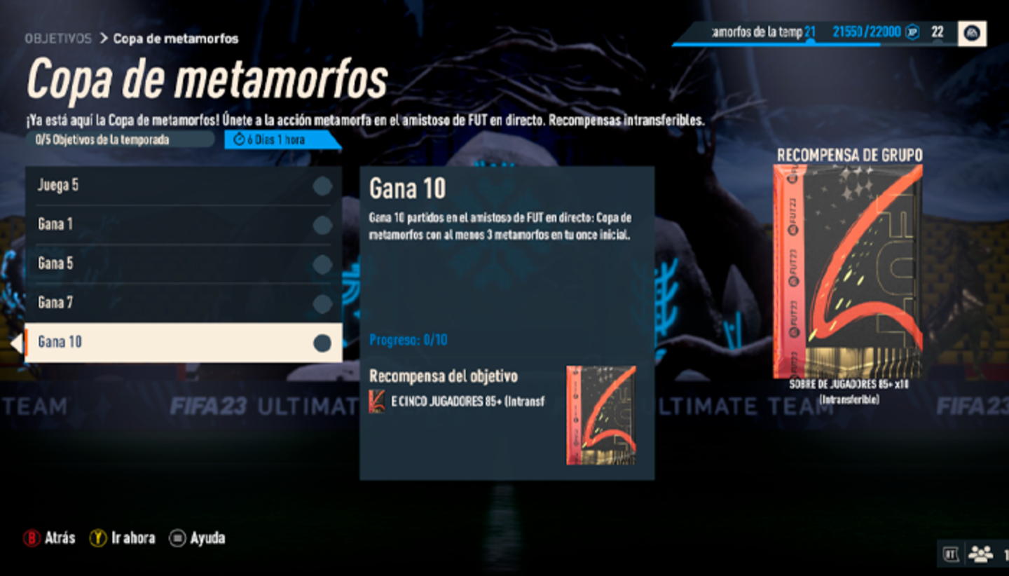 FIFA 23 Ultimate Team: llena el club de medias en solo 10 partidos con estos objetivos