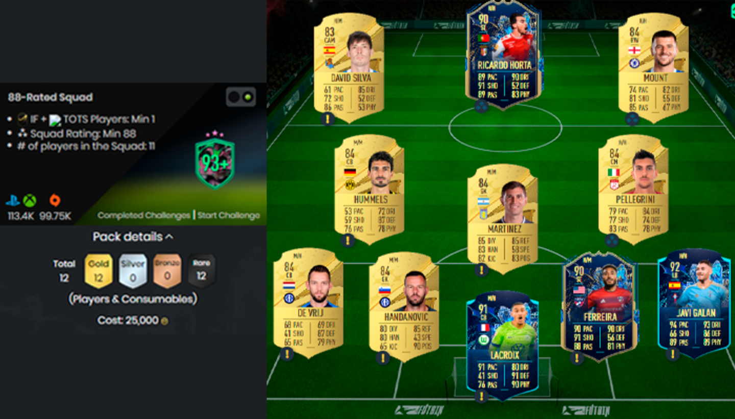 FIFA 23 Ultimate Team: ¿Merece la pena la Elección de Metamorfo o TOTS 93+?