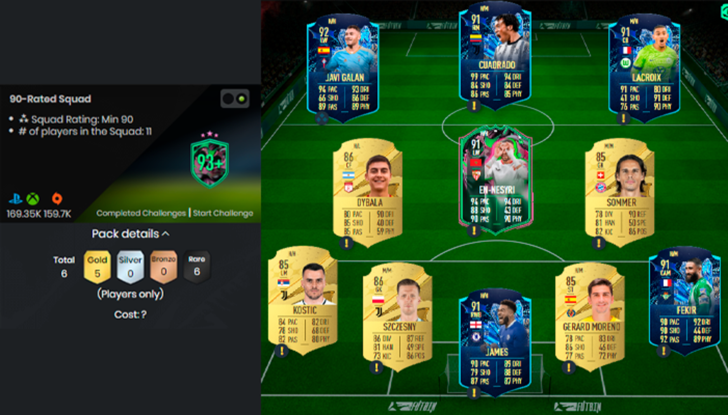 FIFA 23 Ultimate Team: ¿Merece la pena la Elección de Metamorfo o TOTS 93+?