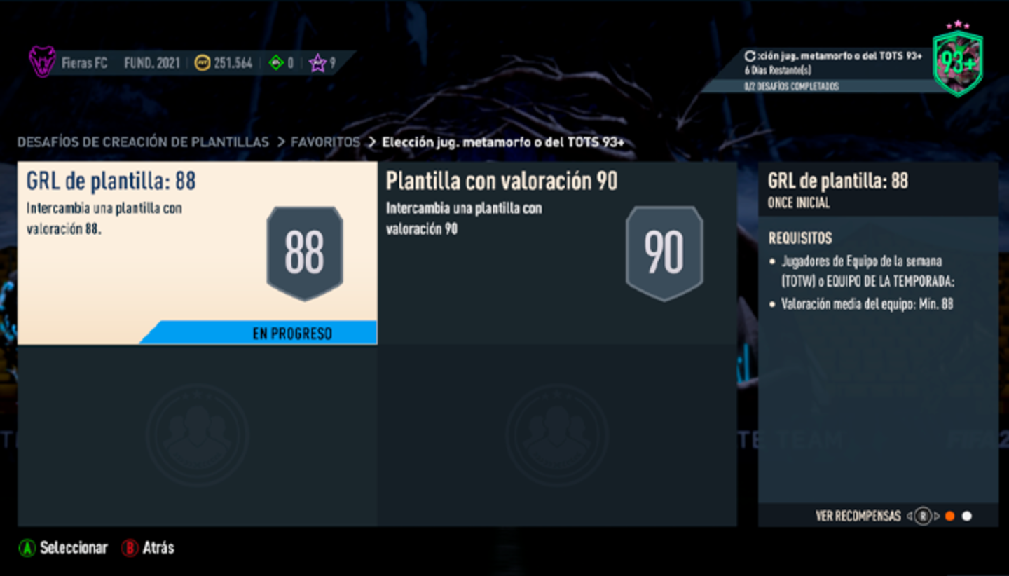 FIFA 23 Ultimate Team: ¿Merece la pena la Elección de Metamorfo o TOTS 93+?