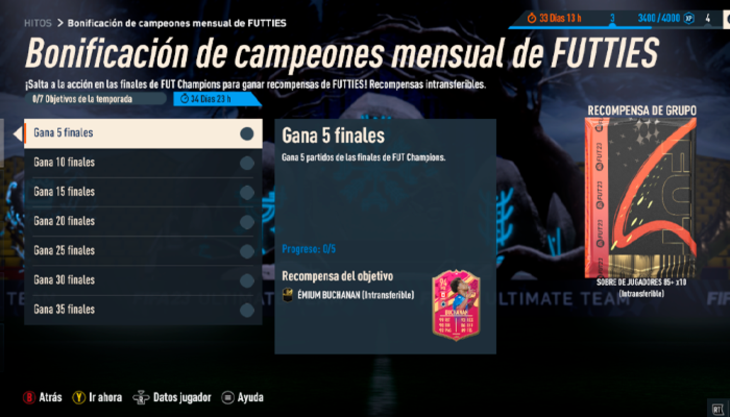 FIFA 23 Ultimate Team: cómo conseguir 4 FUTTIES ganando partidos de FUT Champions