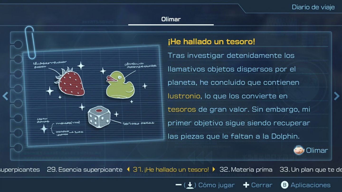 Tesoros en Pikmin 4