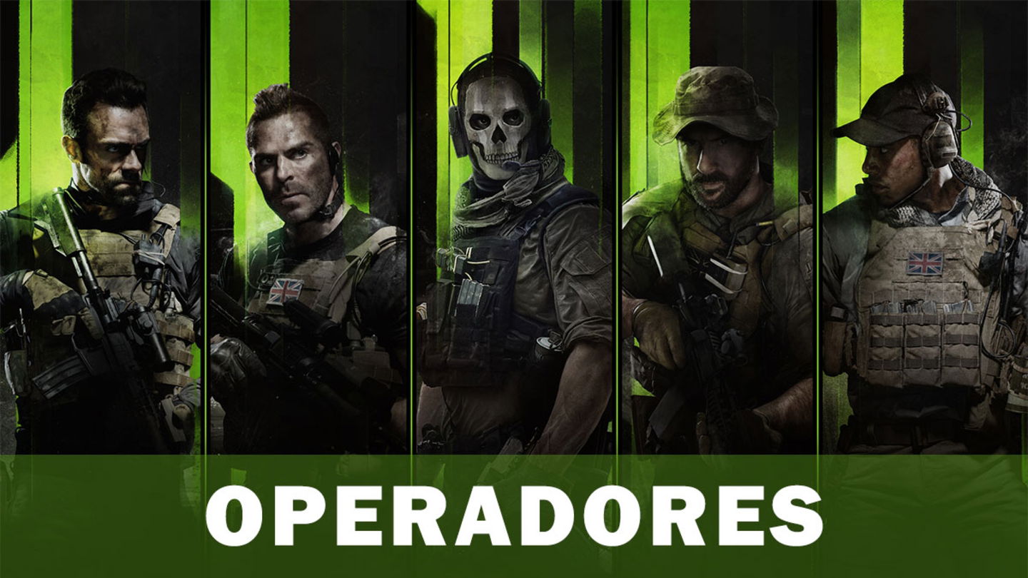 Todos los operadores de CoD MW2