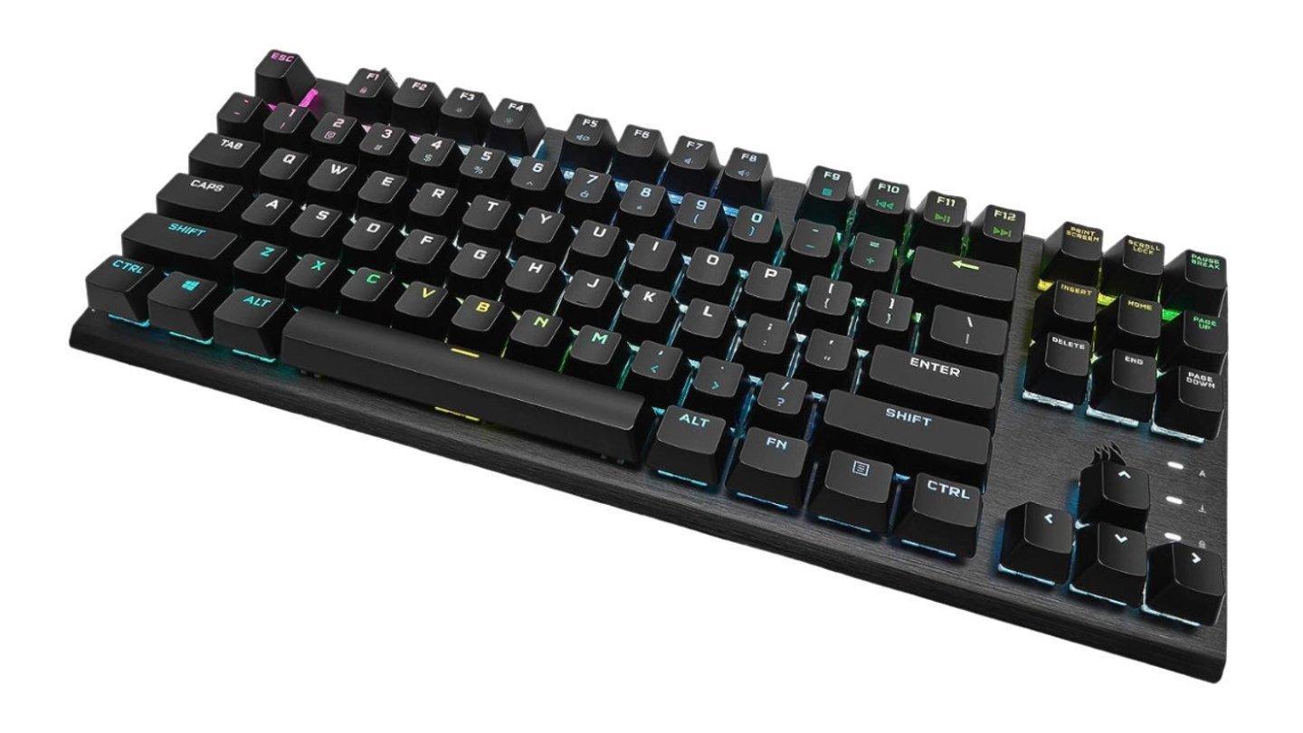 Descuento de más de 50 euros para este teclado mecánico Corsair con mucho  RGB, ahora (casi) a mínimo histórico