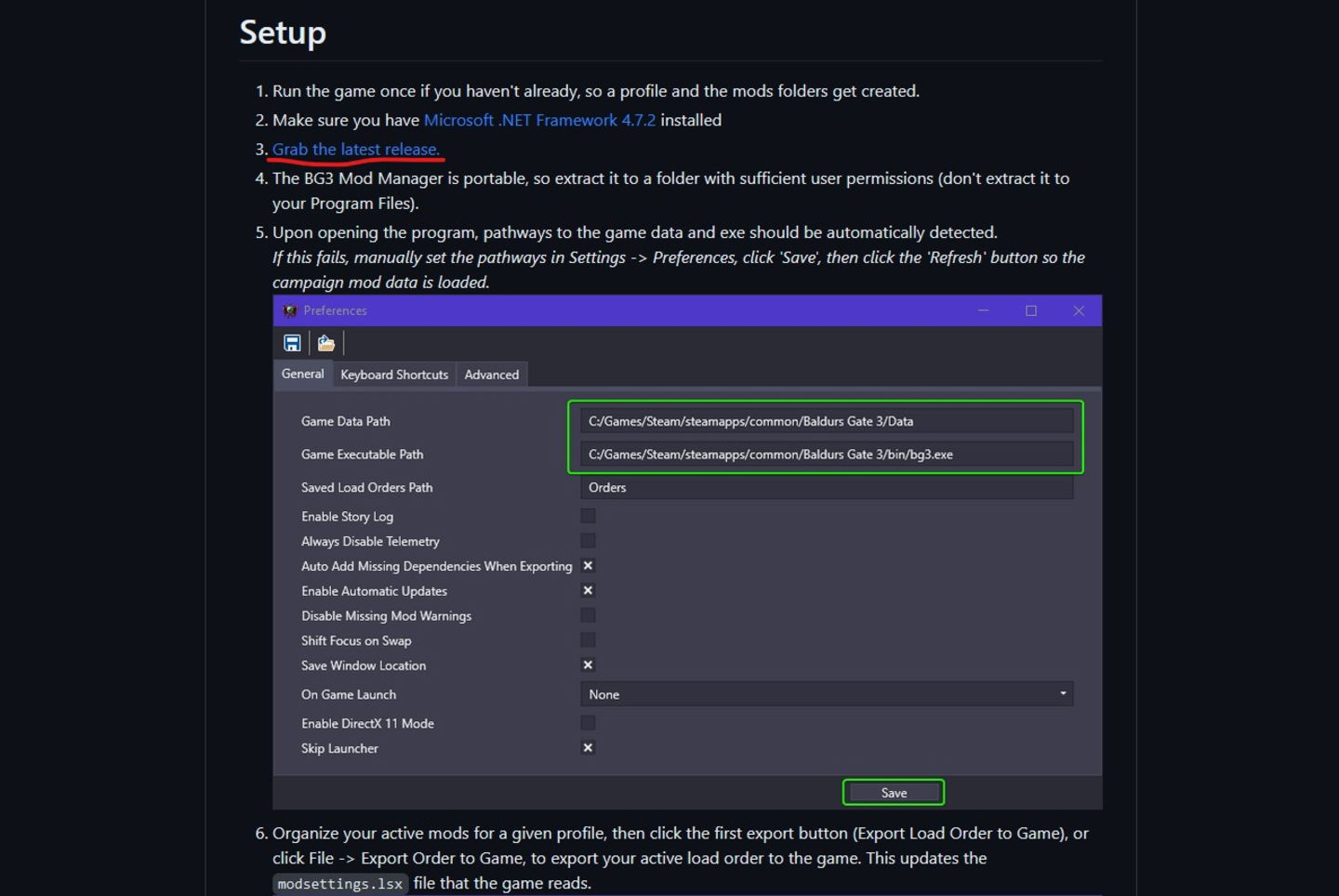 Como Descargar E Instalar Mods En Baldur S Gate 3   Descarga Del Mod Manager Mediante Github 