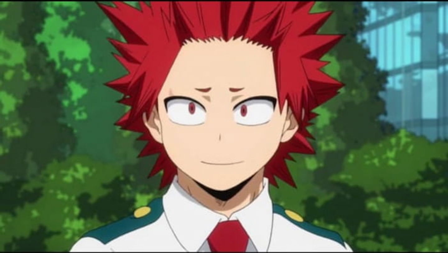 Eijiro Kirishima es uno de los miembros más bondadosos de la Clase 1-A