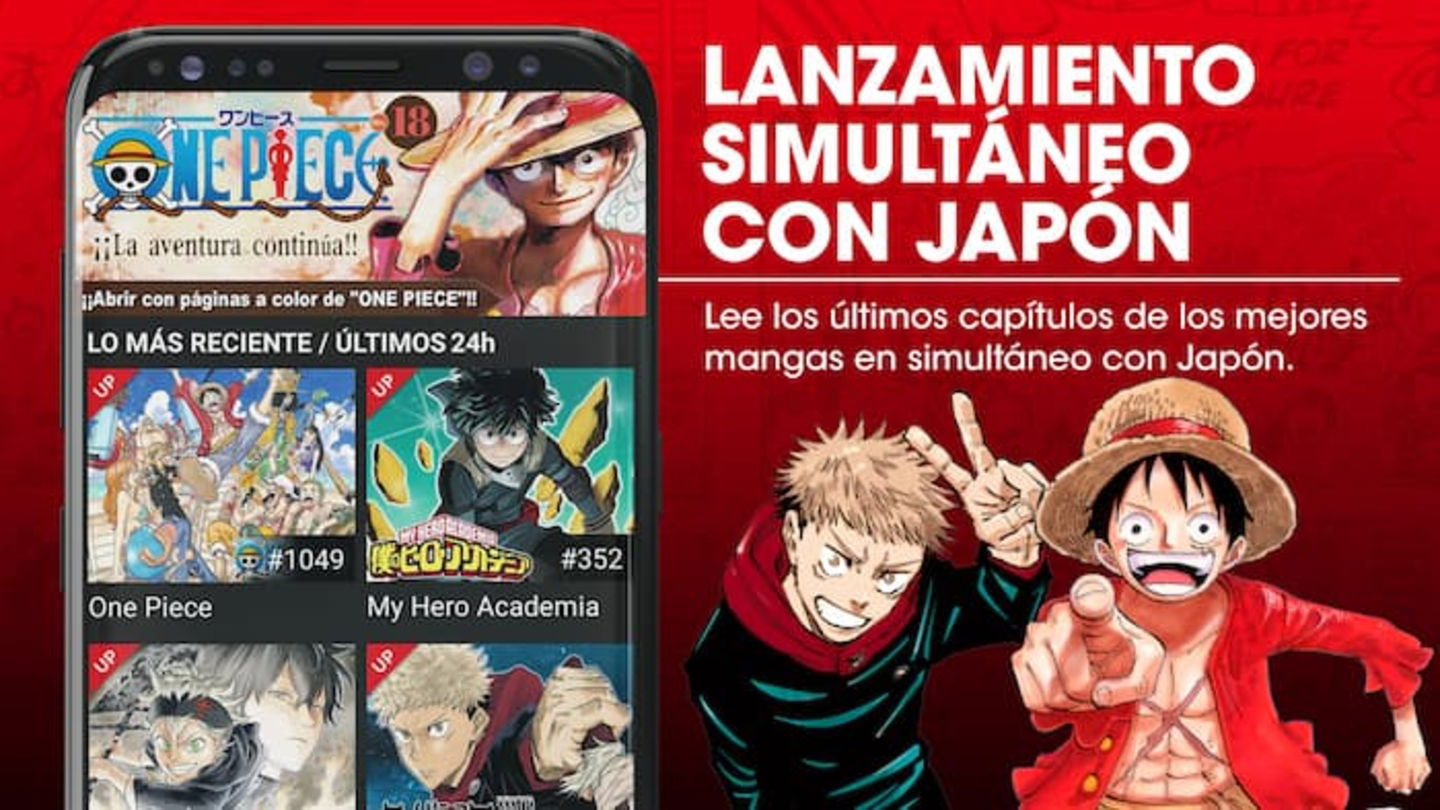 Leer manga online desde tu pantalla móvil