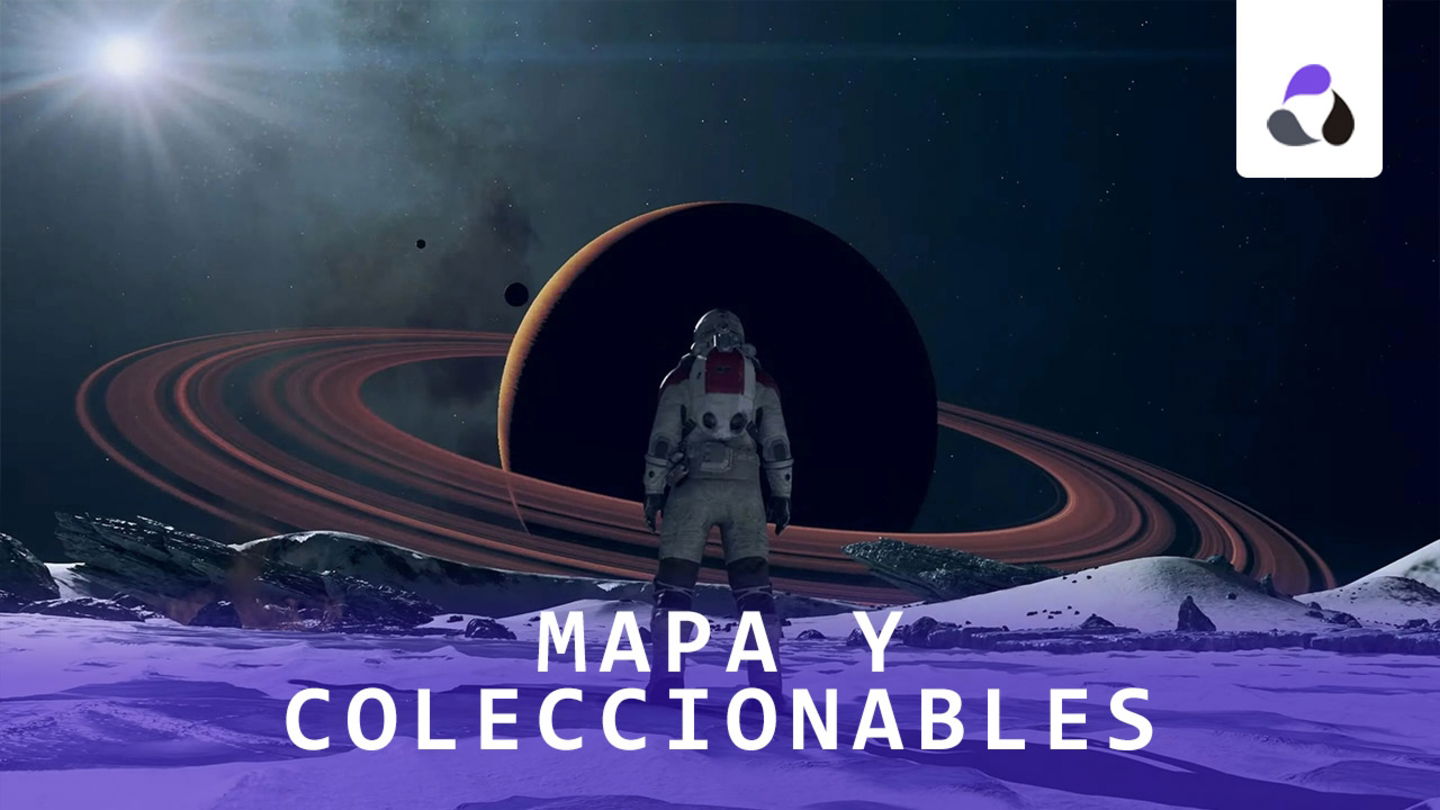 Mapa completo y coleccionables de Starfield