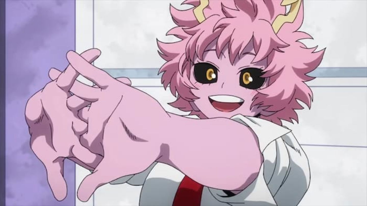 Mina Ashido ha demostrado ser muy valiente en varias ocasiones