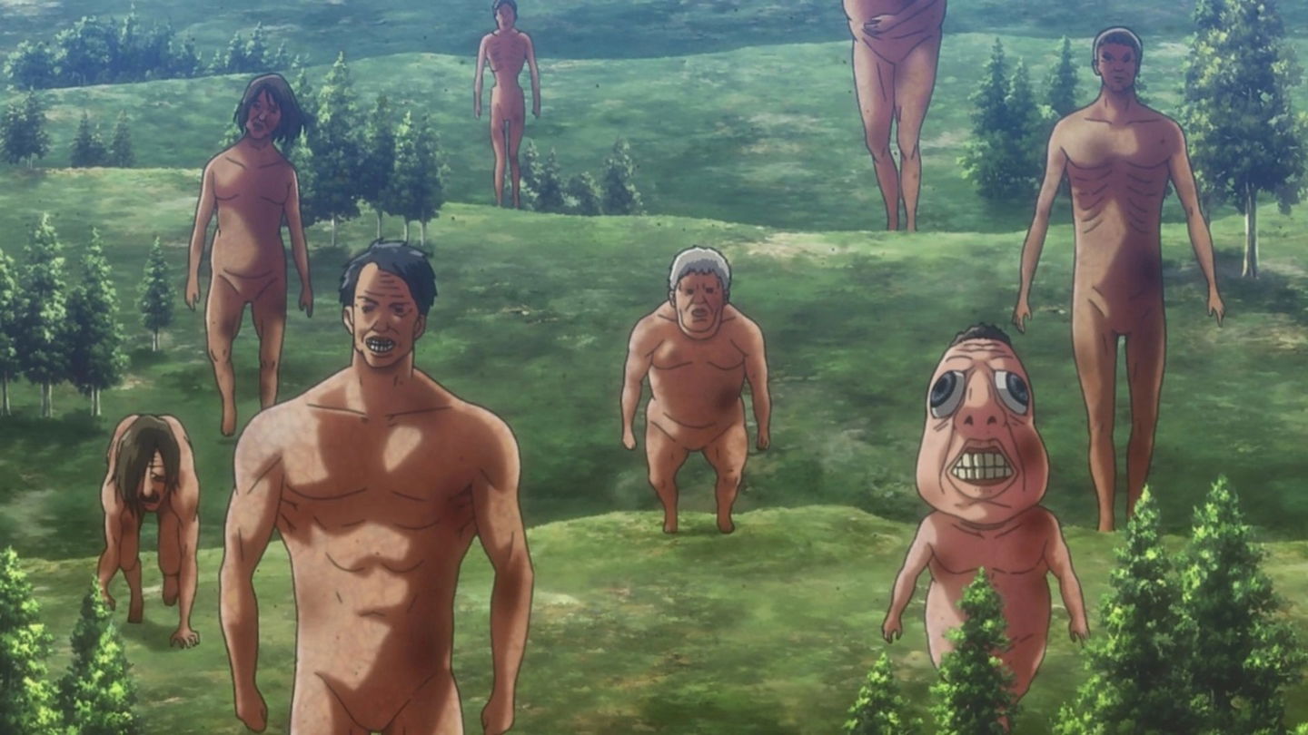 Ustedes no se han preguntado cuanto miden los personajes de Shingeki no  Kyojin?