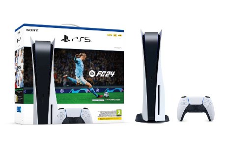 El pack de PS5 junto a EA Sports FC ya está disponible en Amazon a un precio de 499 euros