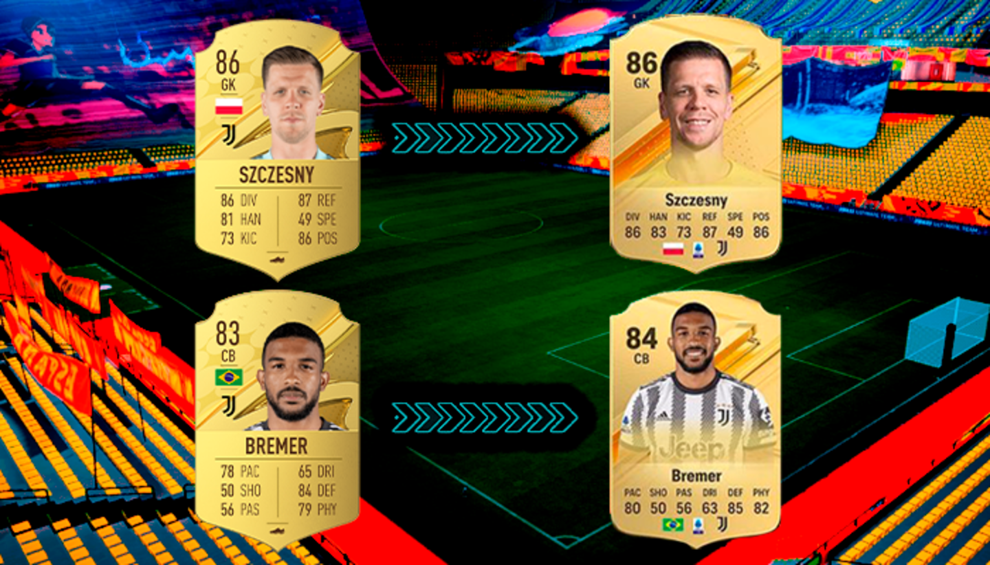 EA Sports FC 24 Ultimate Team: estas serían las cartas de la Juventus según una filtración