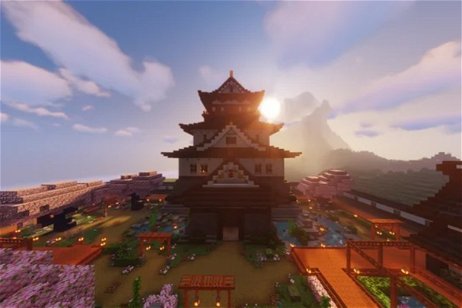 Este increíble castillo japonés de Minecraft es algo que tienes que ver