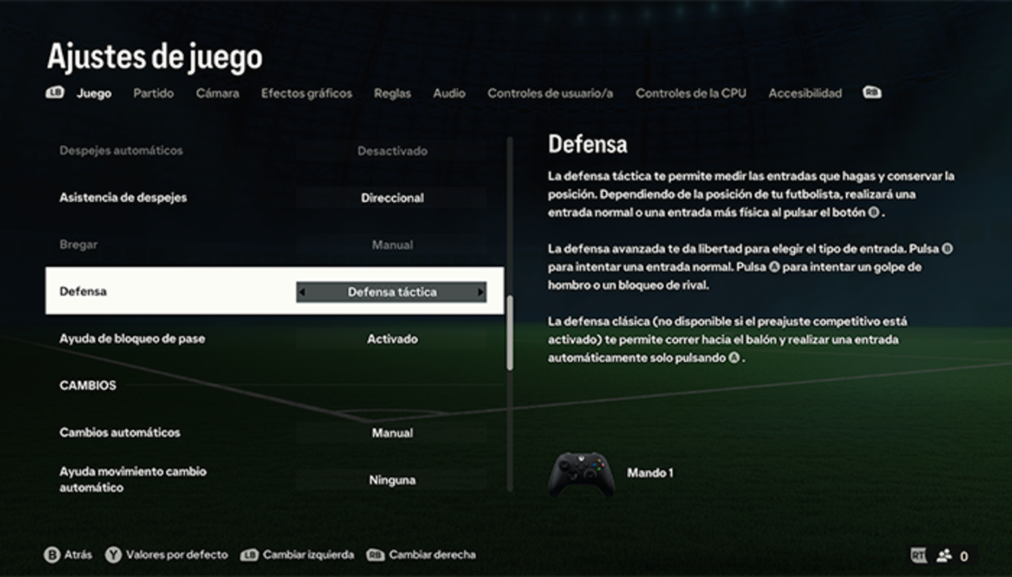 EA Sports FC 24: defiende mejor con este cambio en la configuración