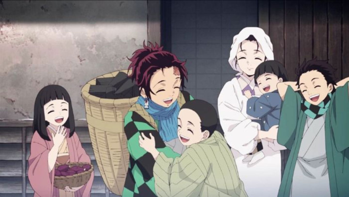 Familia de Tanjiro y Nezuko Kamado