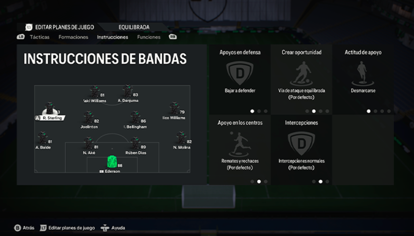 EA Sports FC 24 Ultimate Team: primeras tácticas personalizadas para la 4-4-2