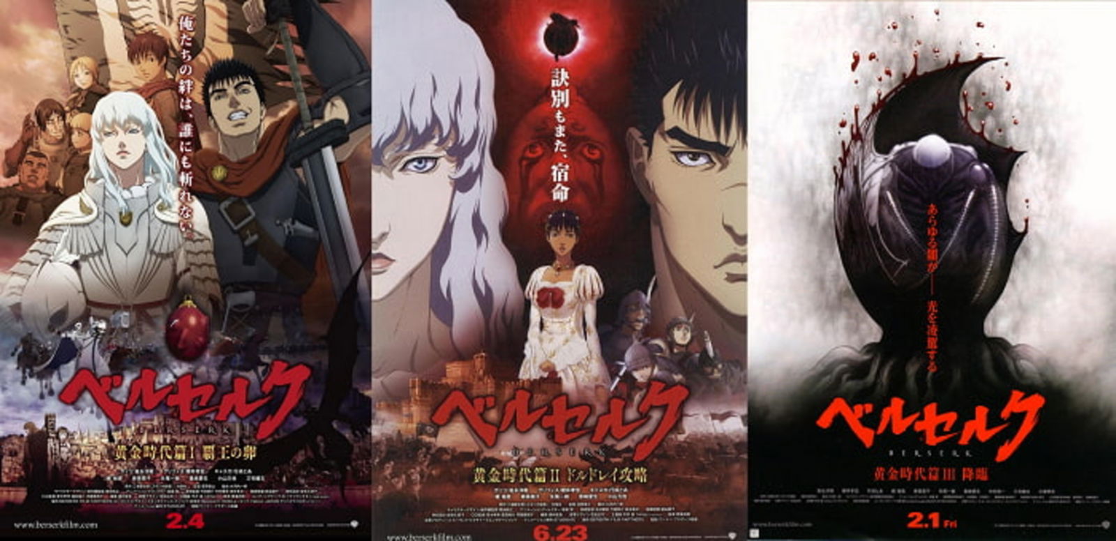 Ordem Cronológica Para Assistir Berserk - Guia Definitivo