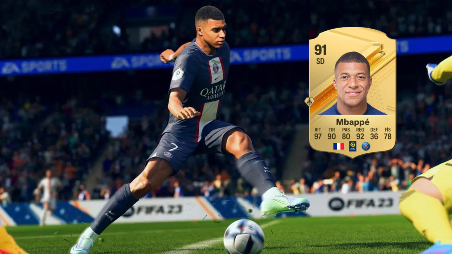 Mbappé es sin duda el jugador más rápido de EA Sports FC 24