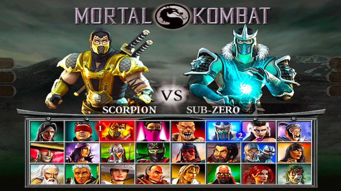 Todos los Mortal Kombat para PS2 