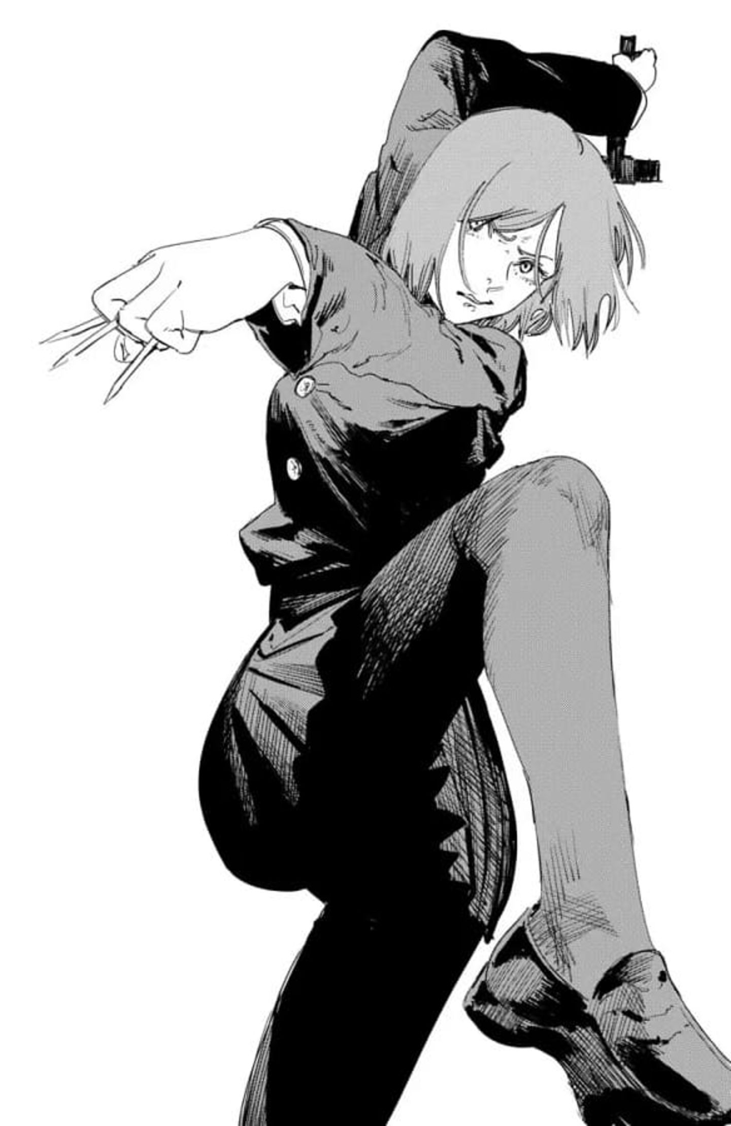 Así es Nobara de Jujutsu Kaisen dibujada por el autor de Chainsaw Man