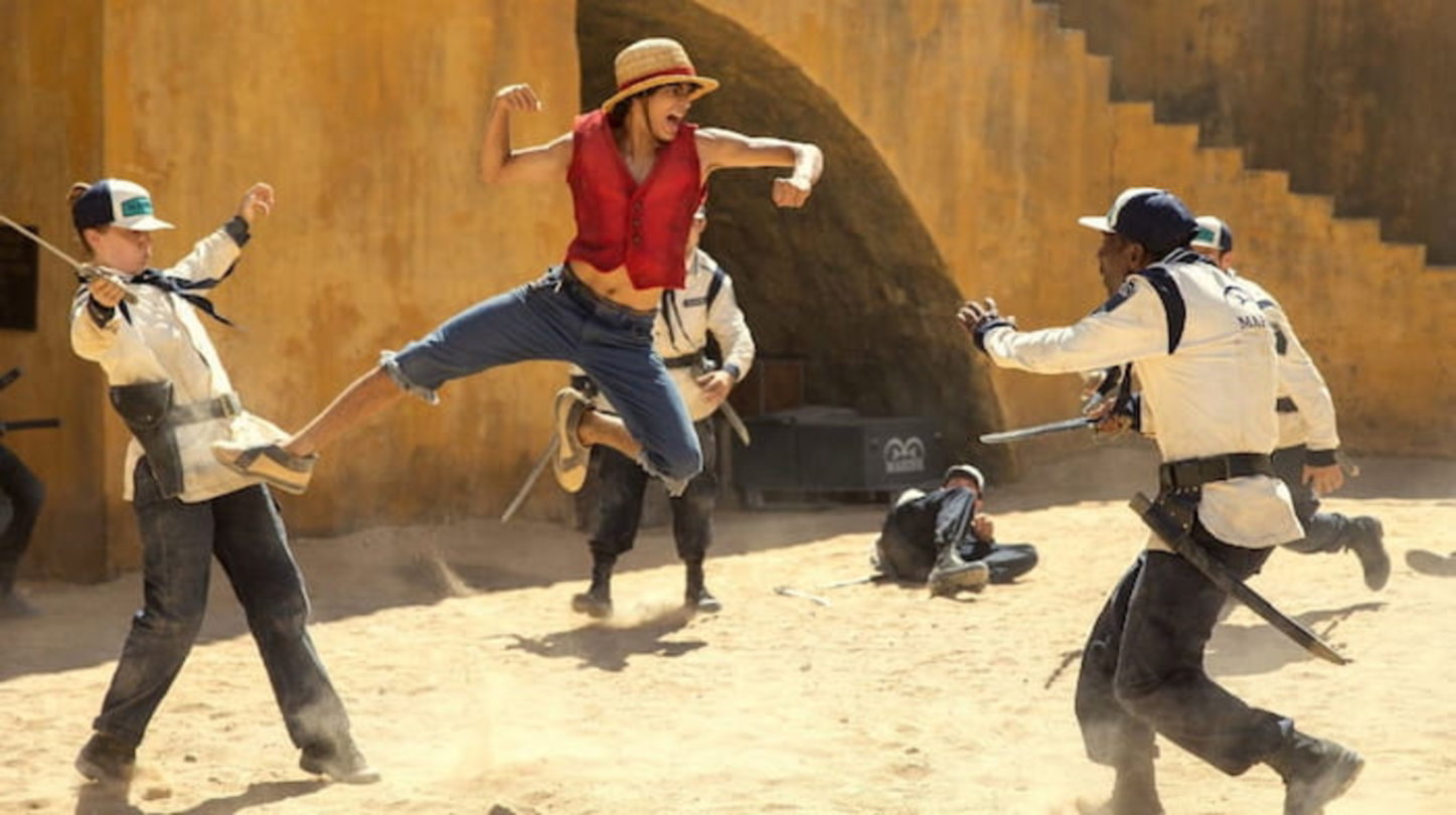Se ha compartido un tras cámaras que muestra cómo se rodaron las escenas de acción en el live action de One Piece