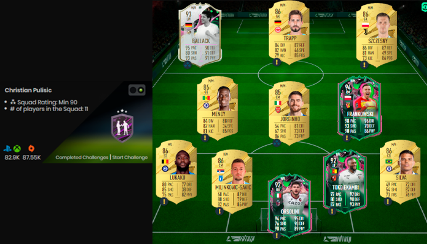 FIFA 23 Ultimate Team: cómo completar el Dúo dinámico de Pulisic y Musah
