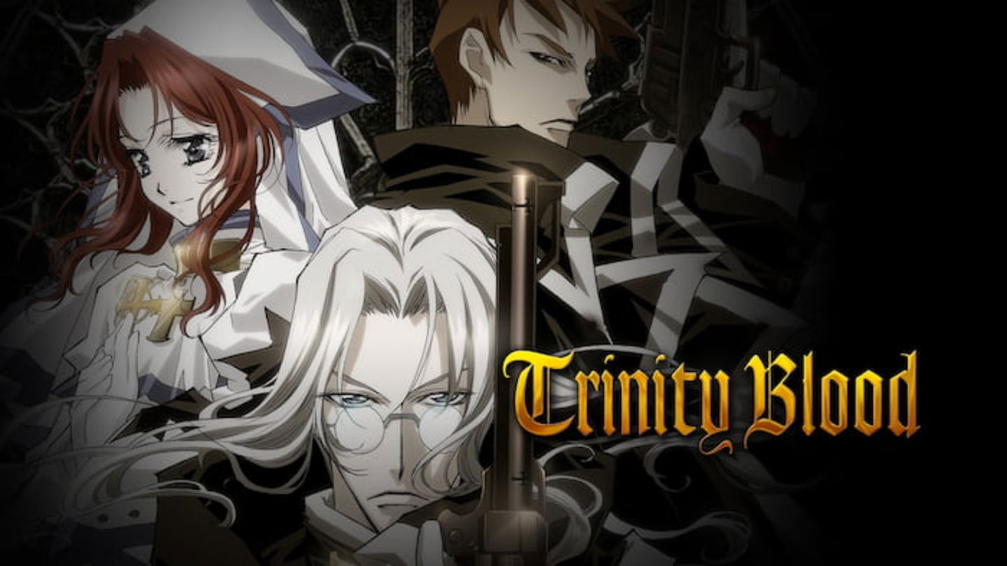 Trinity Blood narra la historia de una guerra entre la Iglesia Católica y los vampiros