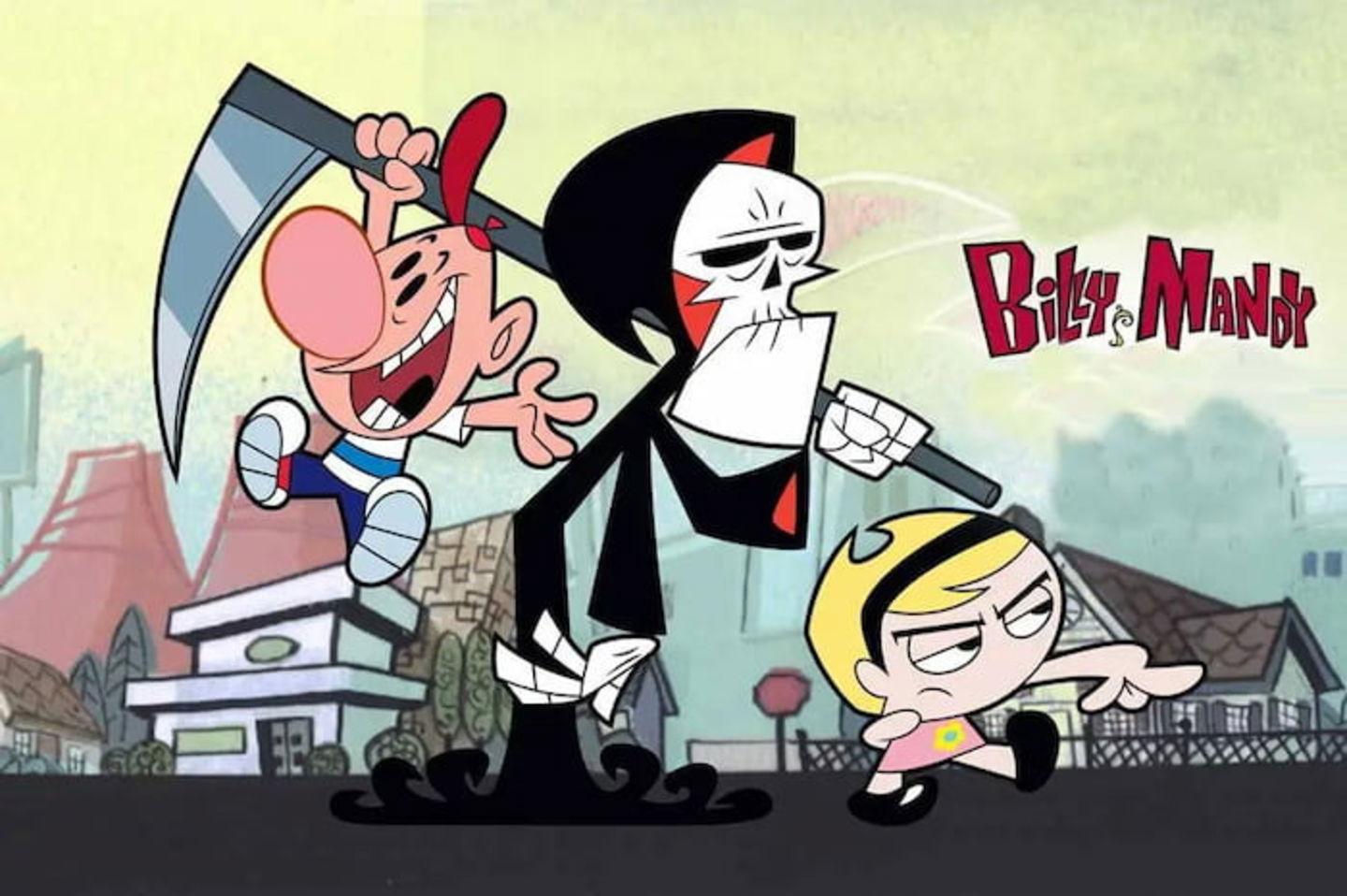 Acompaña a Billy y Mandy, dos amigos que le hacen la vida imposible a la parca