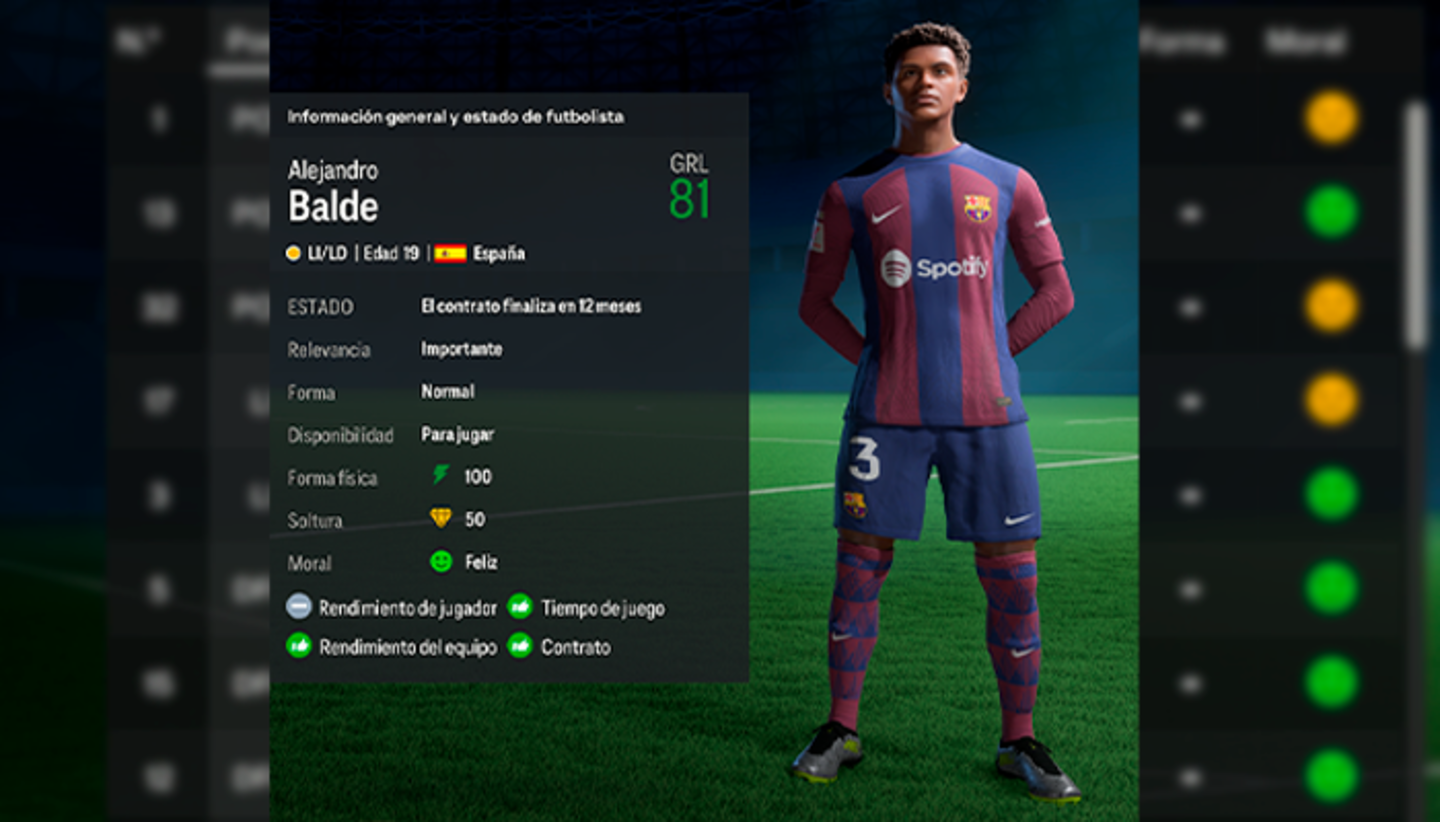 Los jugadores de FC Barcelona que más mejoran en EA Sports FC 24