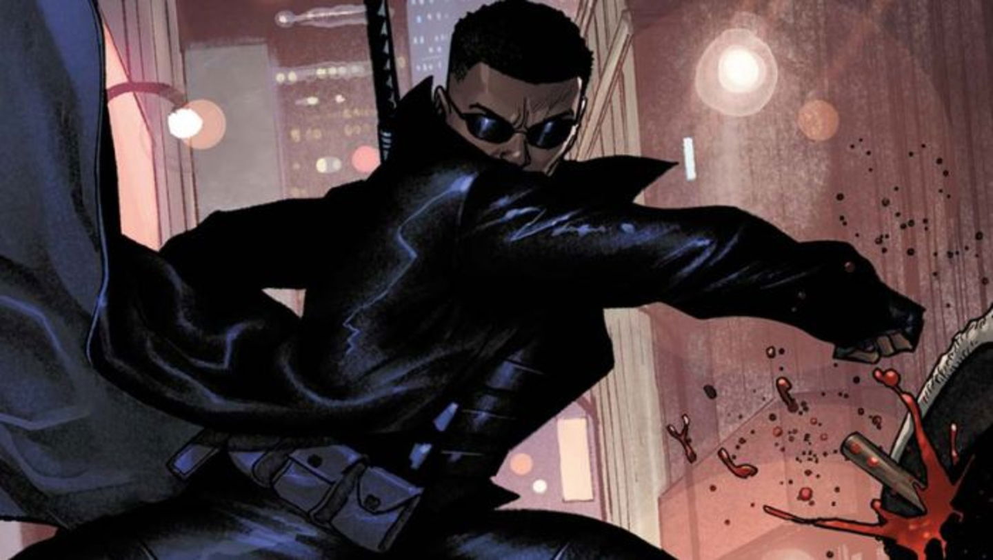 Blade próximamente se enfrentará a Hamilton Achilles, un personaje que parece ser una contraparte malvada de Iron Man