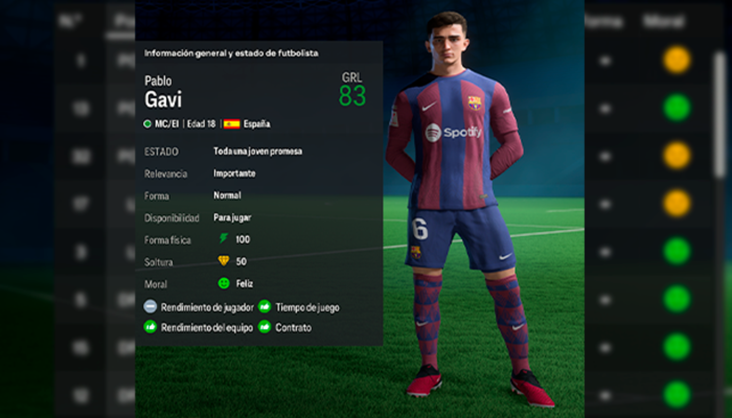 Los jugadores de FC Barcelona que más mejoran en EA Sports FC 24