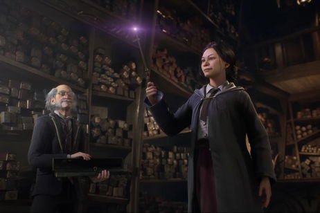 Esta jugadora de Hogwarts Legacy recibe una réplica real de la varita que utiliza en el juego