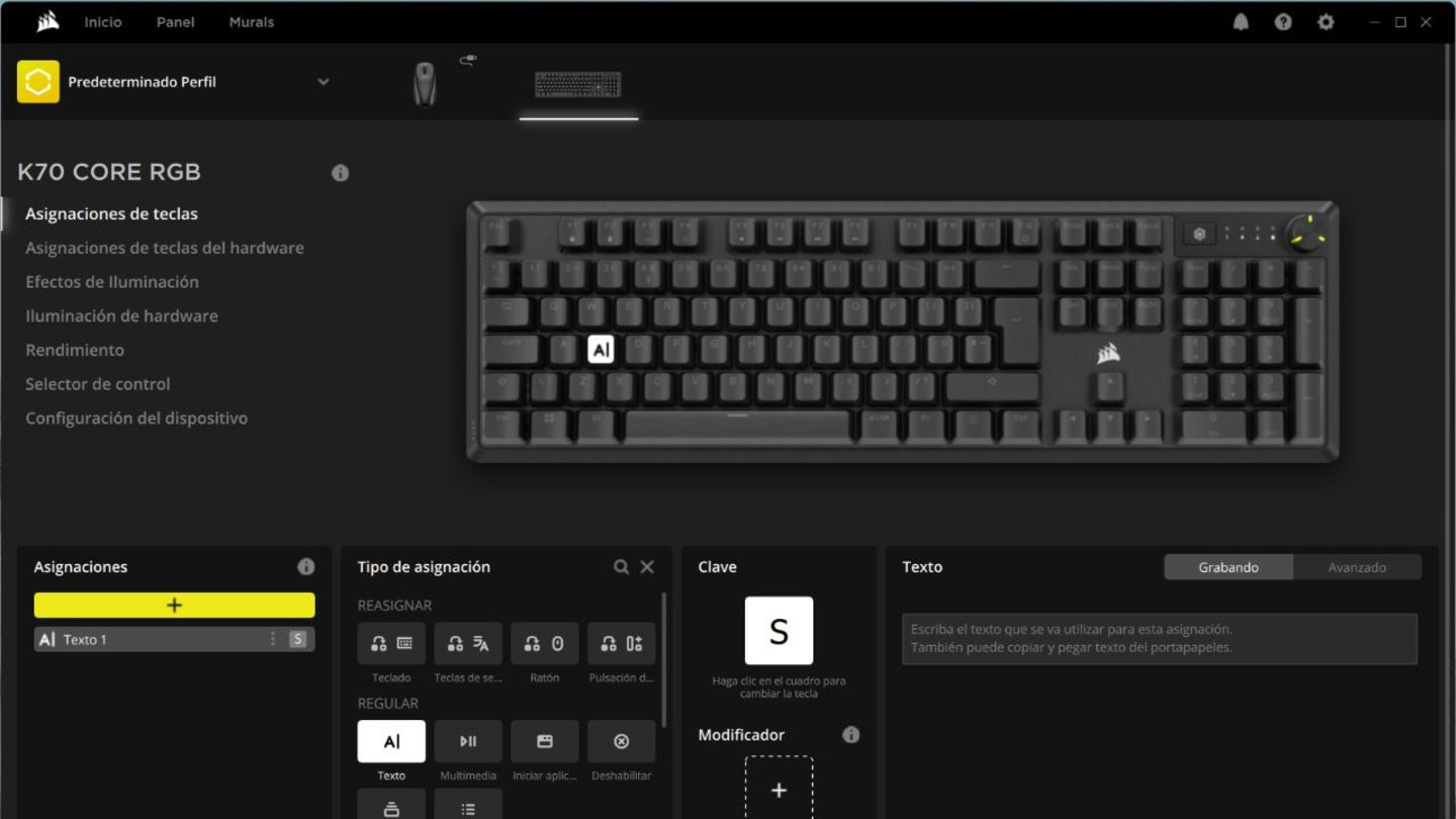 CORSAIR K70 CORE, análisis: teclado gaming de gama media que apunta a la  gama alta