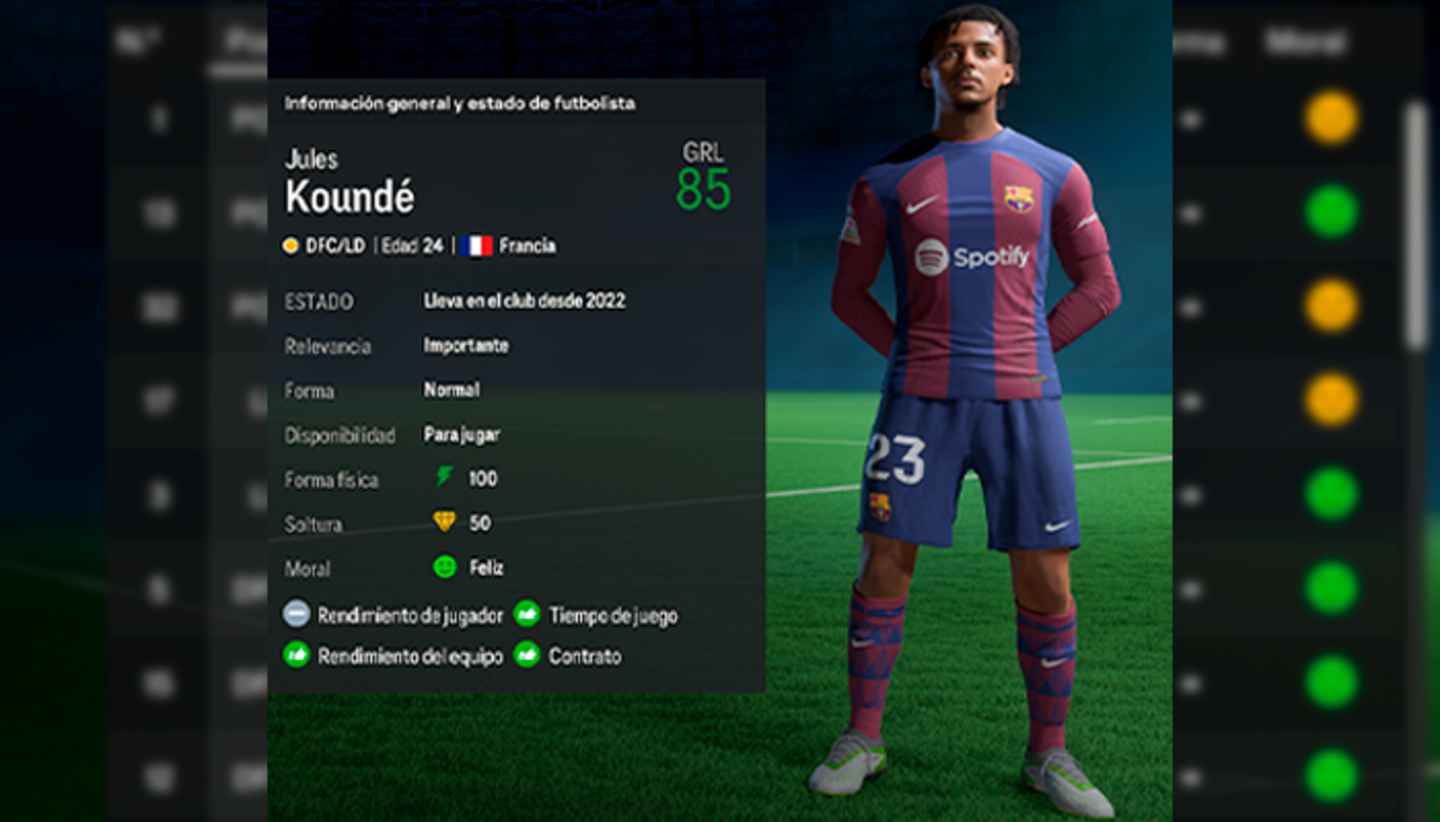 Los jugadores de FC Barcelona que más mejoran en EA Sports FC 24