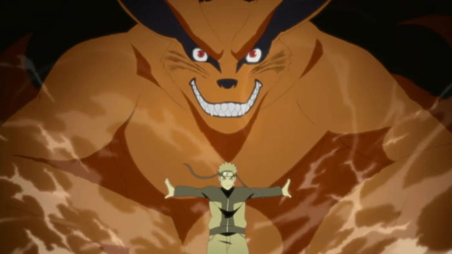 Naruto y Kurama nueva ilustración Masashi Kishimoto