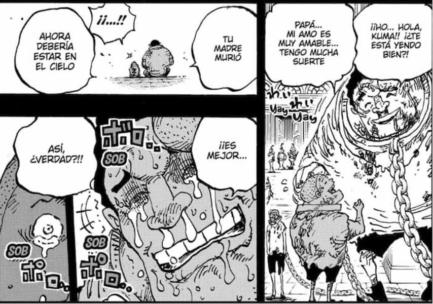 One Piece capítulo 1095: A história de Kuma começa