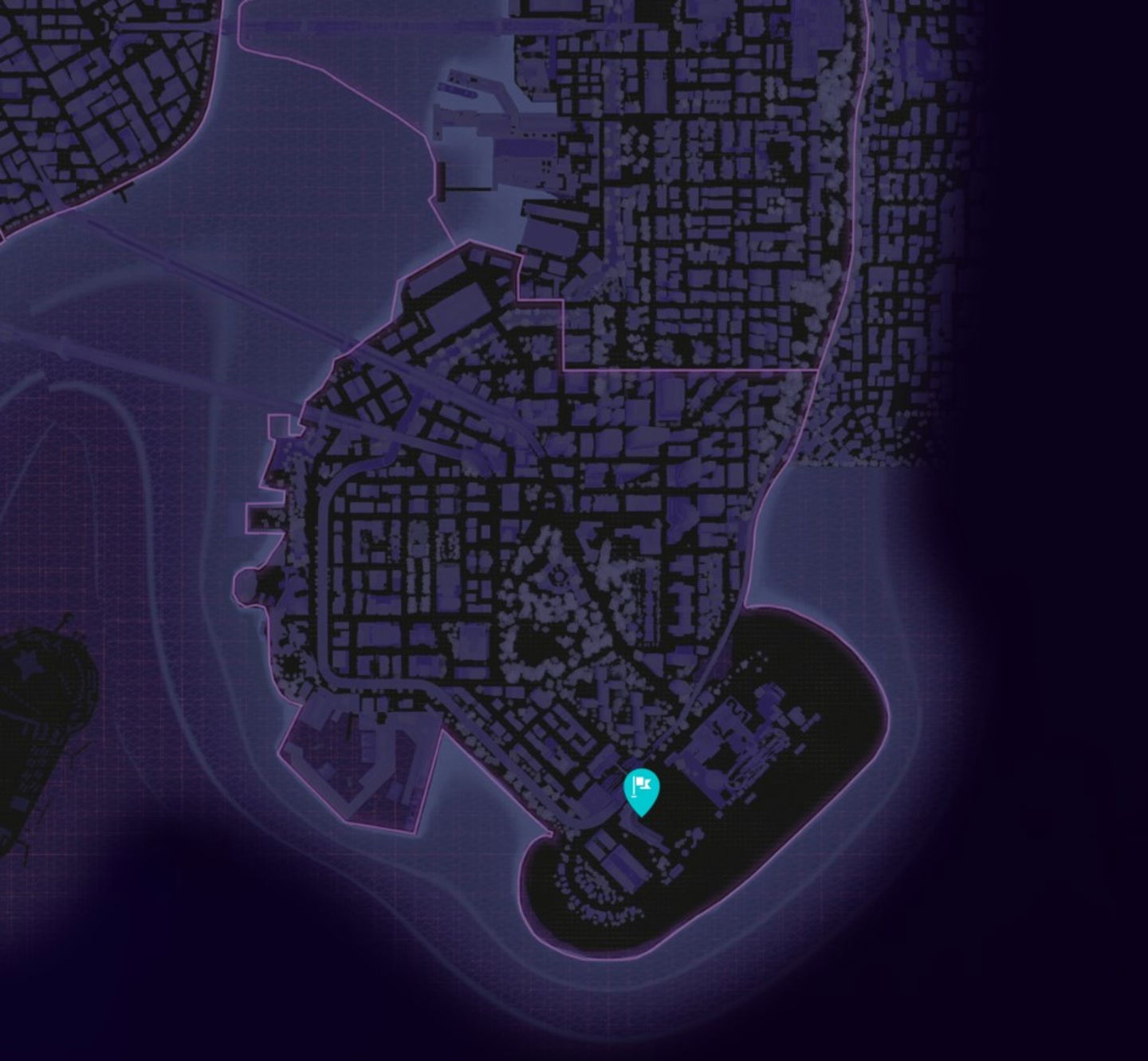 Localización del estadio de la gran manzana en Spider-Man 2