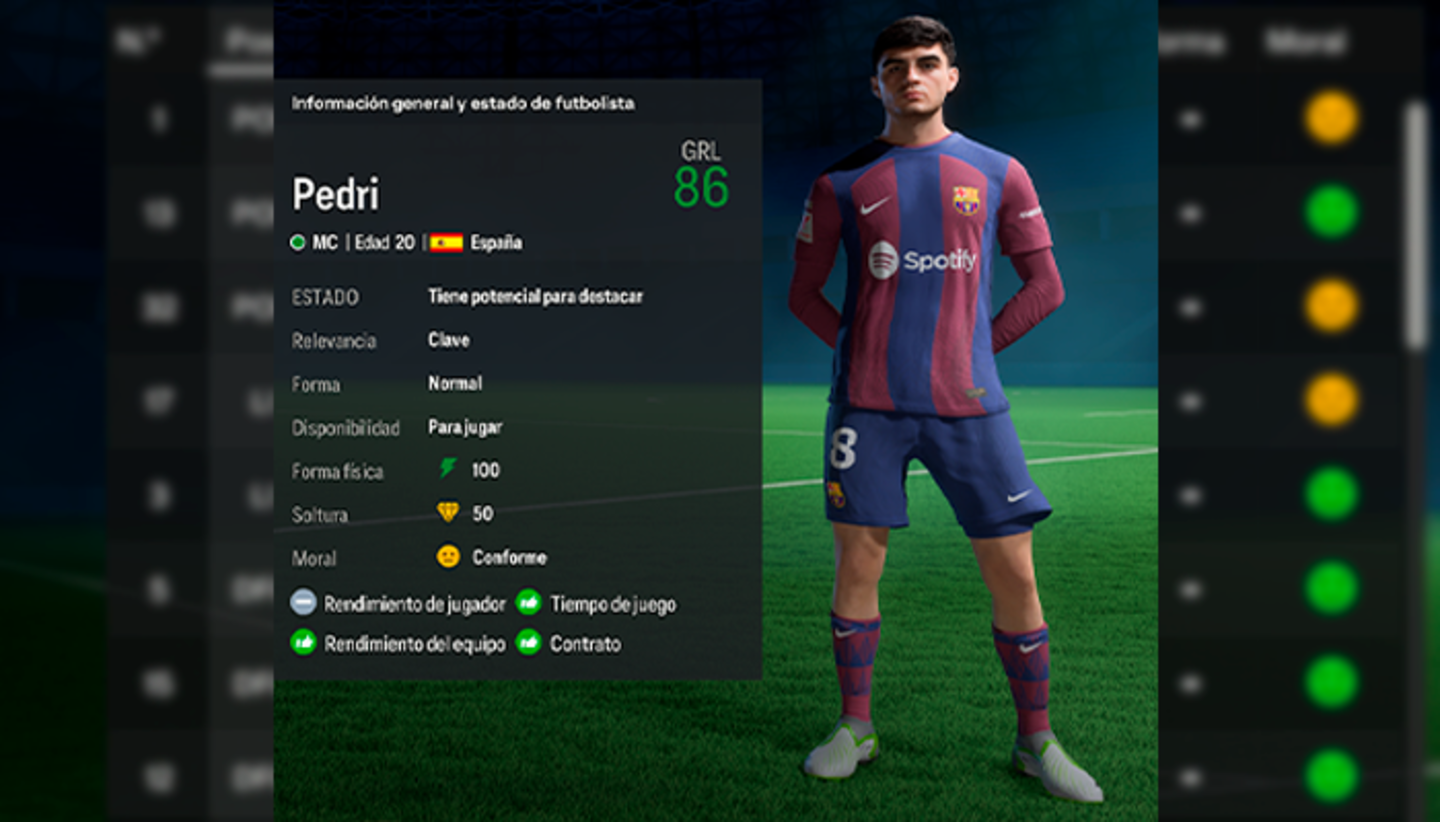 Los jugadores de FC Barcelona que más mejoran en EA Sports FC 24