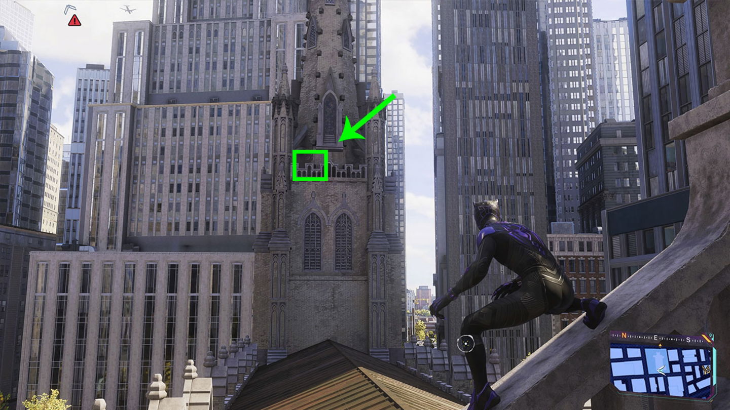 Podremos encontrar el trofeo en la iglesia del Distrito Financiero en Marvel's Spider-Man 2