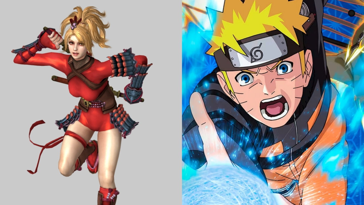 personajes de videojuegos inspirados en personajes de anime