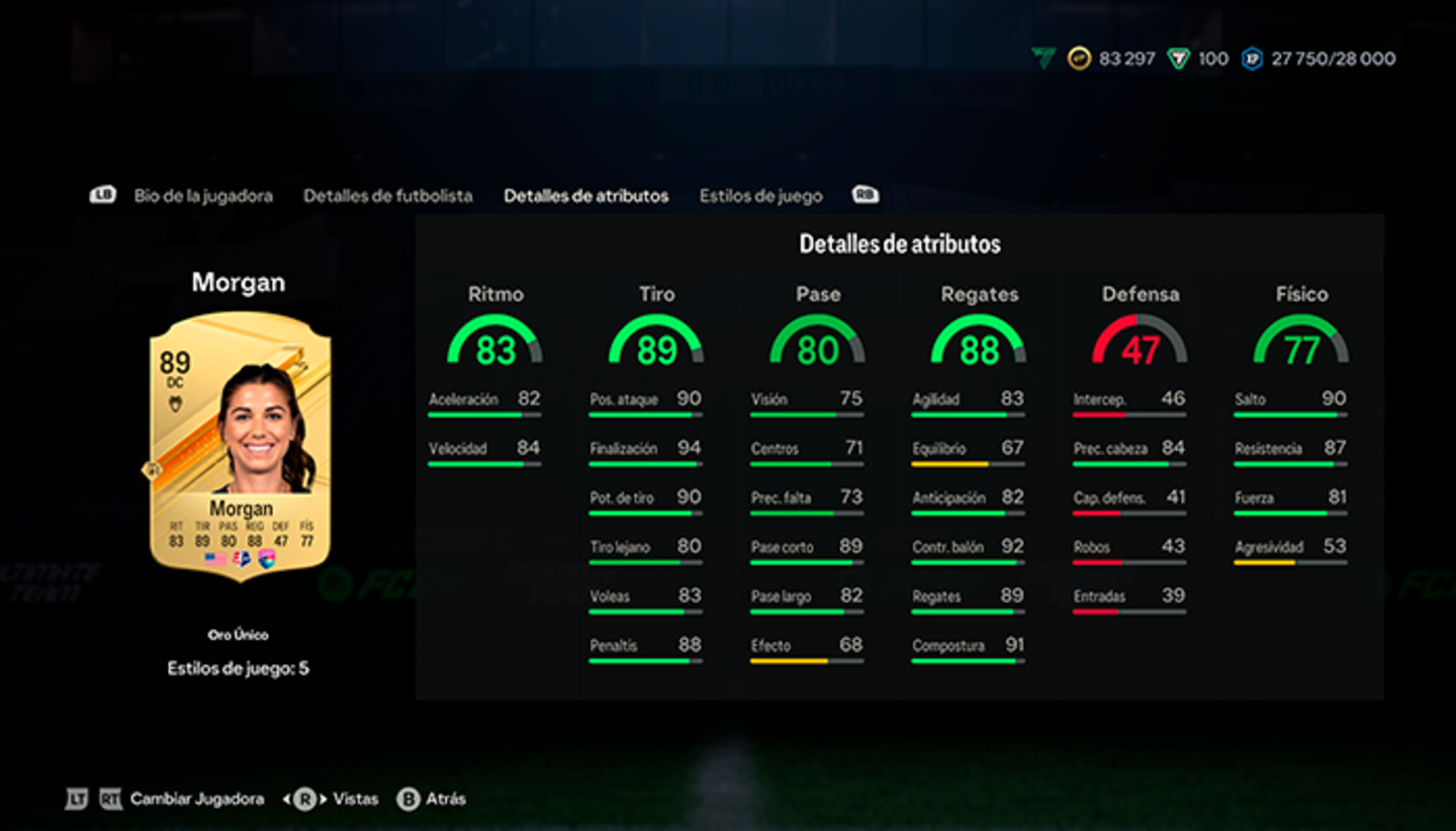 Los 10 mejores DC de EA Sports FC 24 Ultimate Team relación calidad-precio por menos de 50.000 monedas