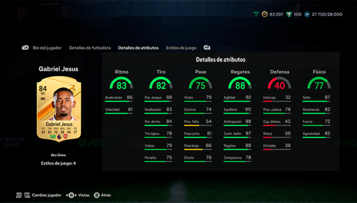 Los 10 mejores DC de EA Sports FC 24 Ultimate Team relación calidad-precio por menos de 50.000 monedas