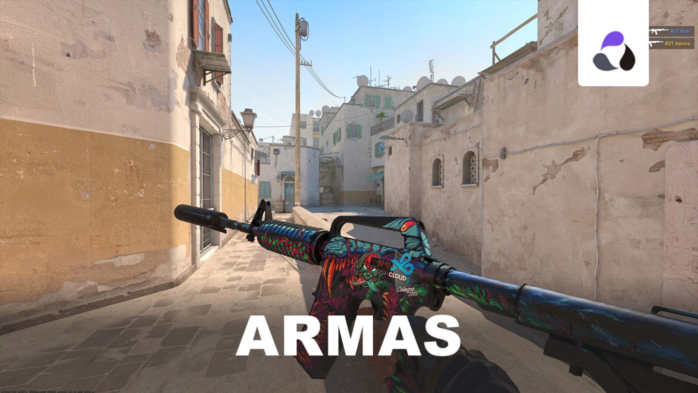 Todas las armas de Counter-Strike 2