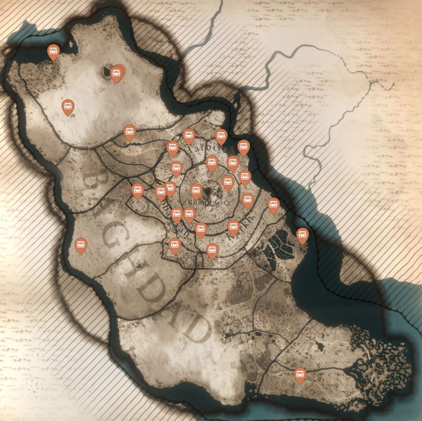 Todos los cofres de equipo en Assassin's Creed Mirage